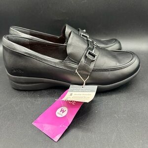 Women’s Jambu Tabitha Horse Bit‎ Black Slip On Loafers Size 8.5W